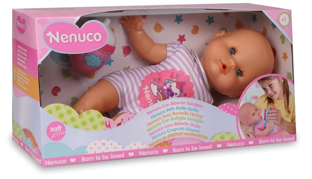 Nenuco Con Biberon Sonajero Nenuco Biberón Y Sonajero – NAPTOYSHOP