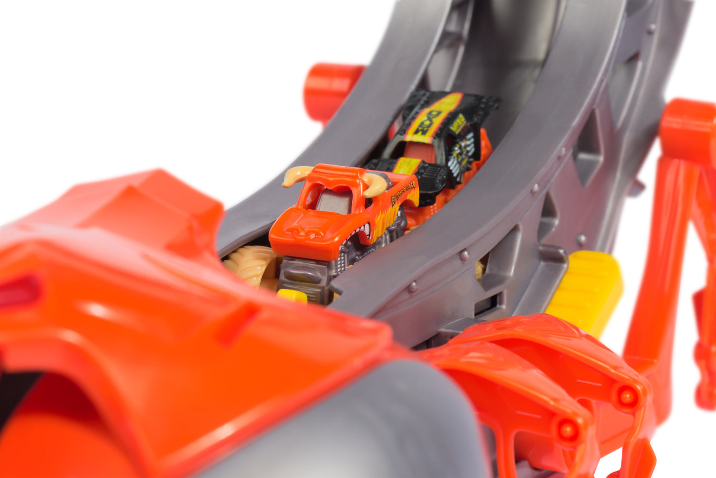 Monster Jam, El Toro Loco Venom Velocity Scorpion Playset, Mini Jams, 2 Exclusive Die-Cast El Toro Loco and Max-D Monster Truck 1:87 Scale, Kids Toys for Boys Ages 3 4 5 6+