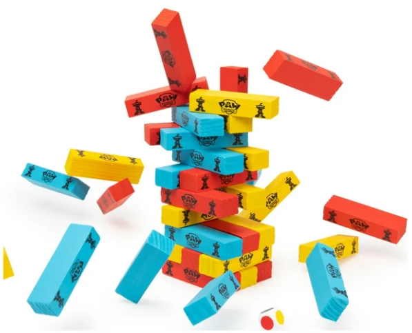 PAW Patrol Jumbling Tower Game, for Families and Kids Ages 5 and up