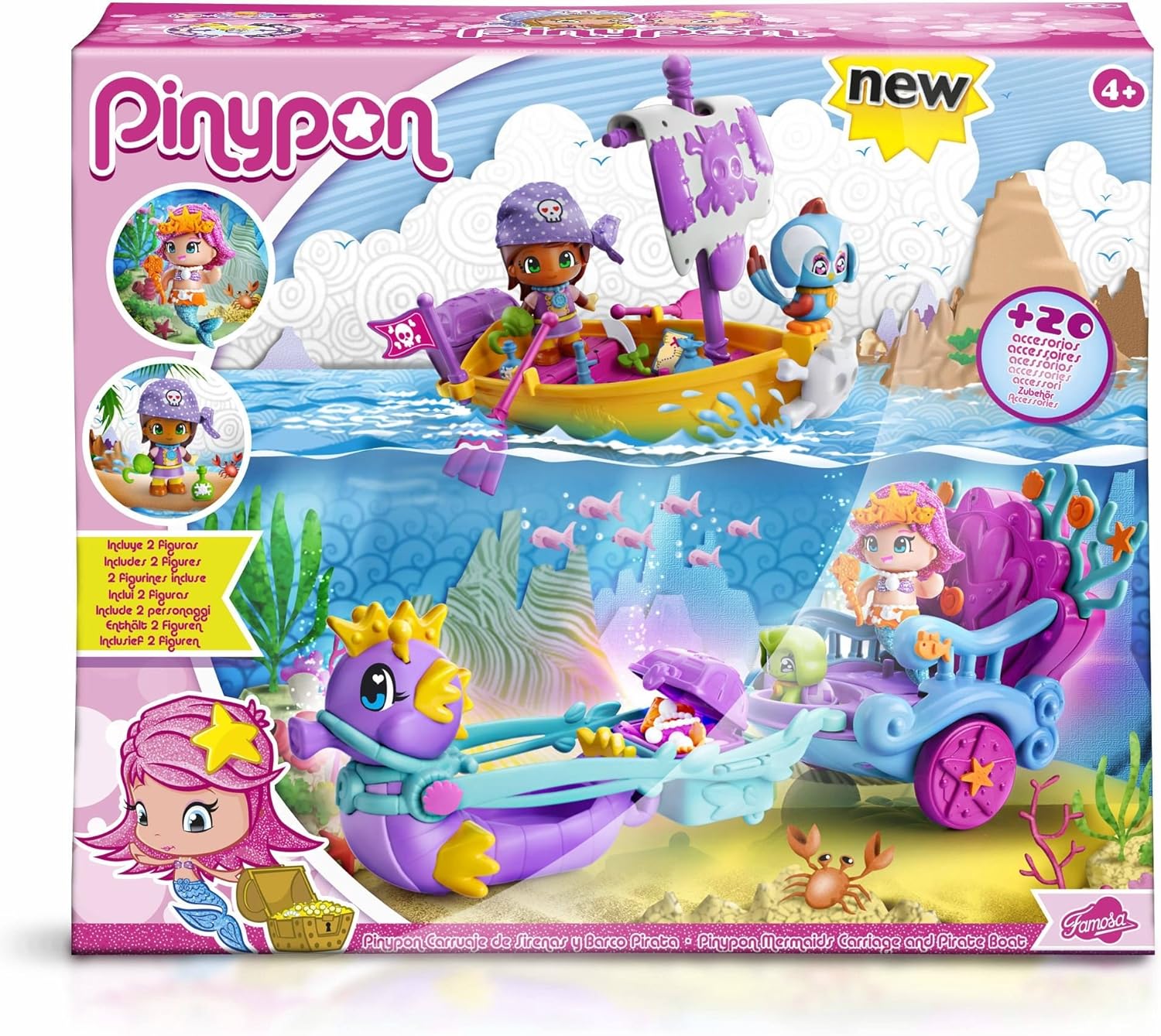 PINYPON MERMAID CARRIAGE