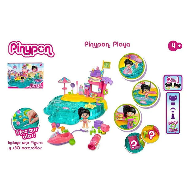 PINYPON LET'S GO TO THE BEACH PLAYSET