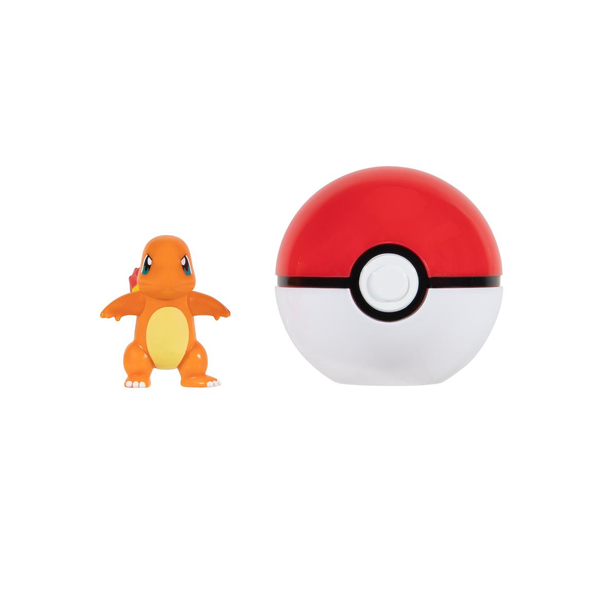 Pokémon Figura de Juguete Charmander y Poké Ball