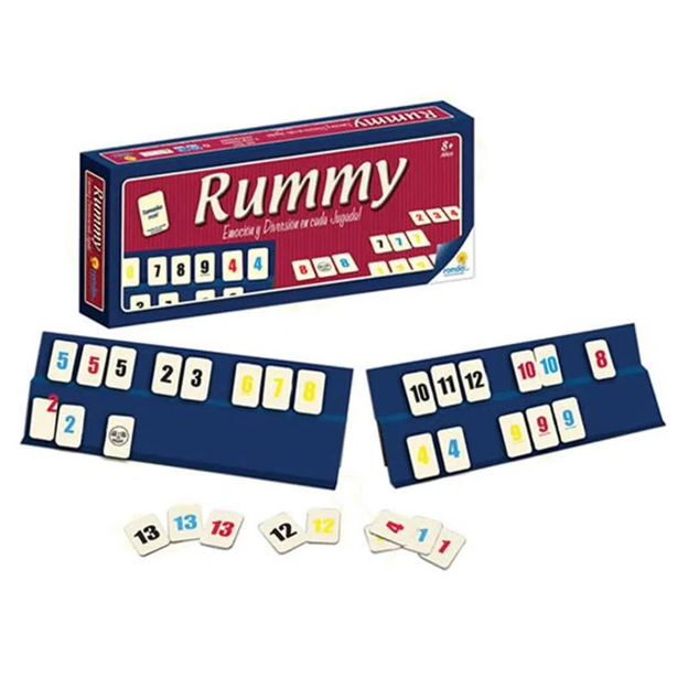 Rummy Cartón Ronda 8+