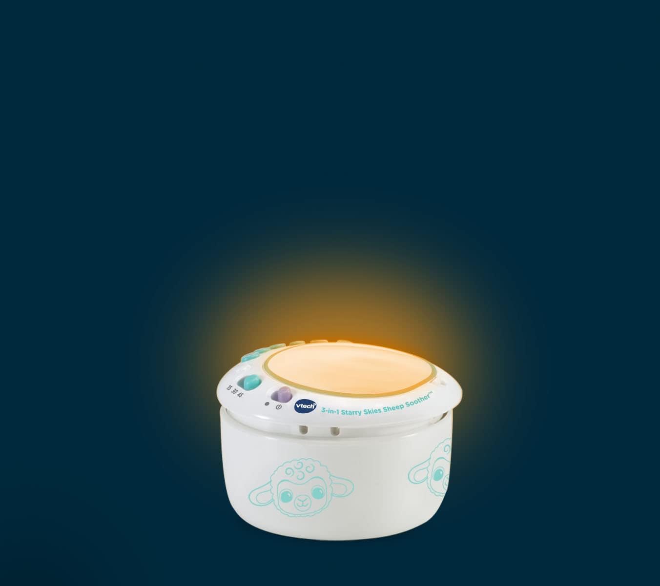 VTech 550503 Baby 3-in-1 Starry Skies Sheep Soother, Multi,12.1 x 31.9 x 15 cm