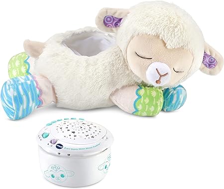 VTech 550503 Baby 3-in-1 Starry Skies Sheep Soother, Multi,12.1 x 31.9 x 15 cm