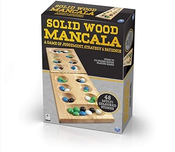 Spinmaster Solid Wood Mancala Set