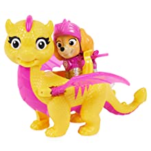 Paw Patrol Rescue Knights Hero Pups - Sky : Pup Figure and Dragon Ages 3 and UP