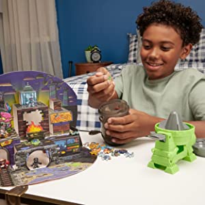 Million Warriors Battle Pack with 35 Collectible Figures, Launcher and Playset (Styles May Vary), Surprise Kids Toys for Boys and Girls Ages 5 and Up