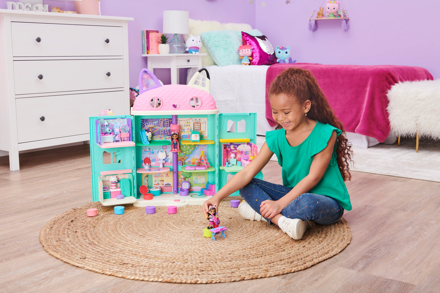 Gabby’s Dollhouse, Bakey with Cakey Kitchen Playset with Figure