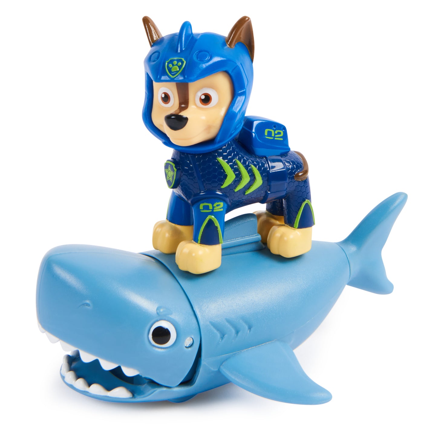 PAW Patrol, Aqua Pups Chase and Shark Action Figures