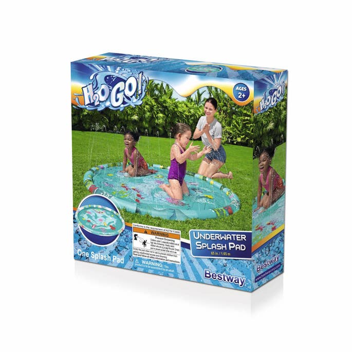 H2OGO! Underwater Kids Sprinkler Splash Pad 65"