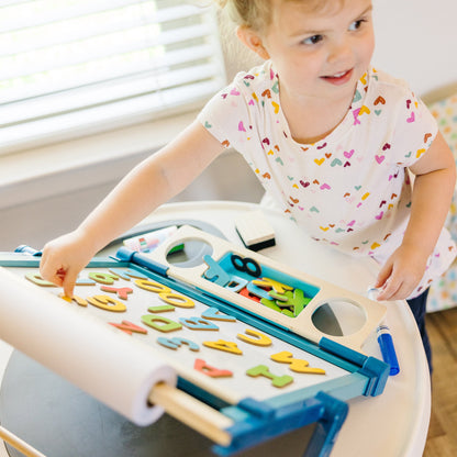 Double-Sided Magnetic Tabletop Easel - Kids Toy, Ages 3+