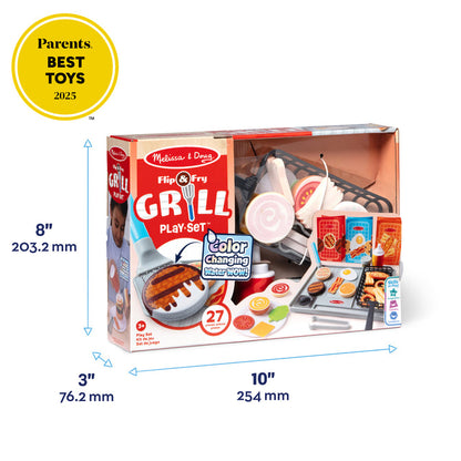 Flip & Fry Grill Play Set with Color-Changing Water WOW!