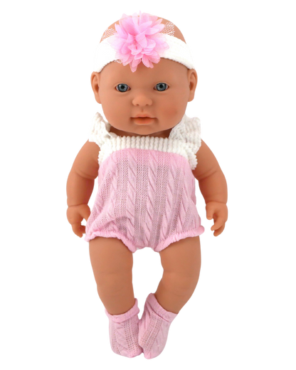 🌙 Luna: Muñeca Bebé Recién Nacida de Vinilo 11" | El Mundo de Emilia