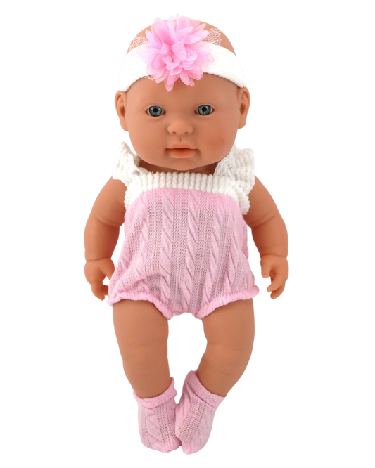 🌙 Luna: Muñeca Bebé Recién Nacida de Vinilo 11" | El Mundo de Emilia