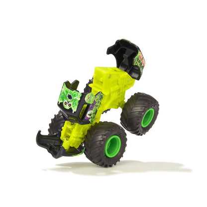 Monster Jam Smash & Bash GraveDigger 1:64 Monster Truck – Official Die-Cast Vehicle