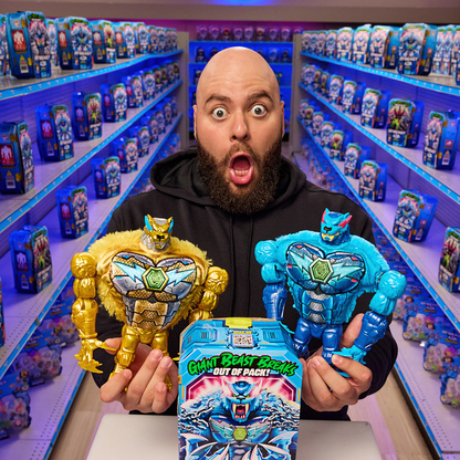 MrBeast Lab Mega Mutators - 9-Inch Action Figure, Mutation Chamber