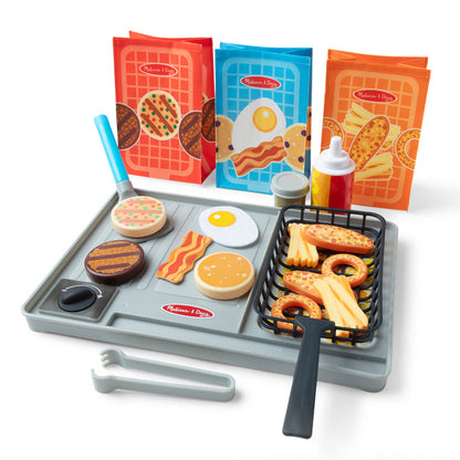 Flip & Fry Grill Play Set with Color-Changing Water WOW!