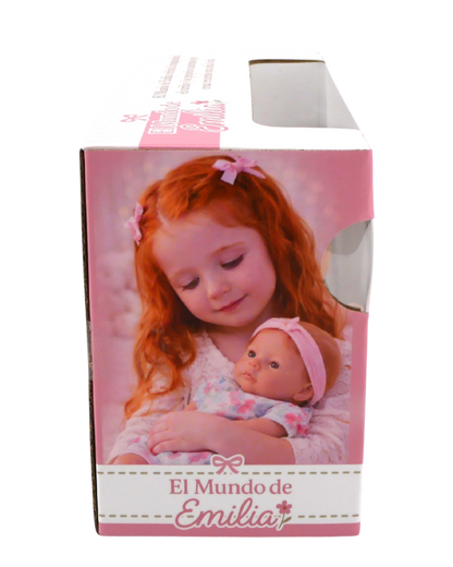 🎀 Isabelle 11" Muñeca Bebé de Vinilo | El Mundo de Emilia