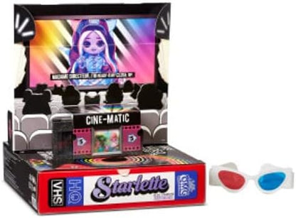 L.O.L. Surprise! OMG Movie Magic Starlette Fashion Doll with 25 Surprises Including 2 Outfits, 3D Glasses, Accessories, Reusable Playset– Gift for Kids, Toys for Girls Boys Ages 4 5 6 7+ Years Old