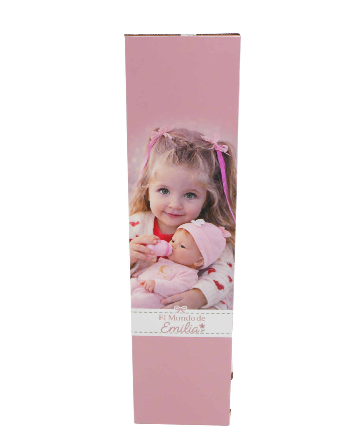 🌷 Mila 16" Muñeca Bebé de Vinilo con Accesorios | El Mundo de Emilia