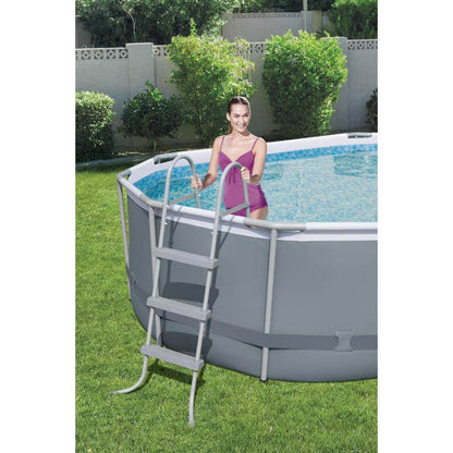 Bestway Power Steel 14' X 8'2" X 39.5" Above Ground Pool Set