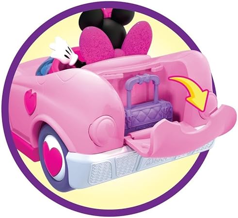 Disney Junior Minnie Mouse Vehicle & Figure Removeable Side Car Pink (Copy)