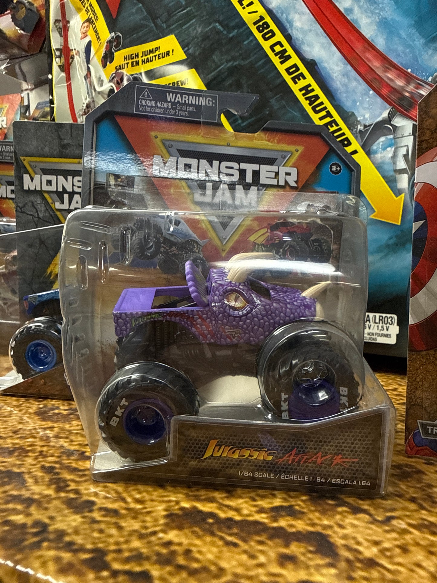 Monster Jam 1:64 Jurassic Attack– Official Monster Jam Truck