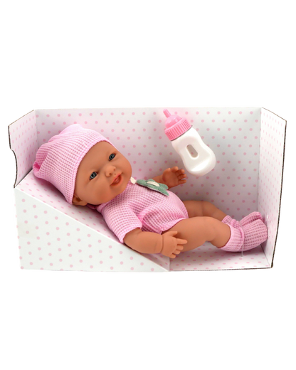 🎀 Isabelle 11" Muñeca Bebé de Vinilo | El Mundo de Emilia