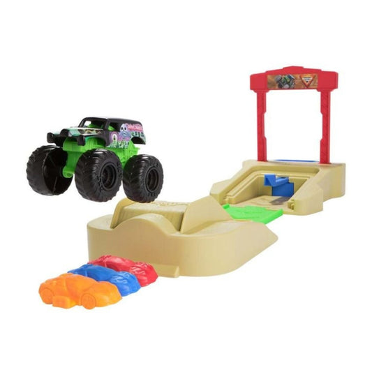 Monster Jam 1:72 Playset – Grave Digger