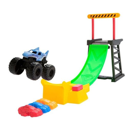 Monster Jam 1:72 Playset – Megalodon