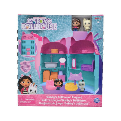 Mini Dollhouse Playset – Portable Dollhouse Toy for Kids