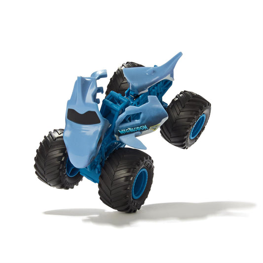 Monster Jam Smash & Bash Megalodon 1:64 Monster Truck – Official Die-Cast Vehicle