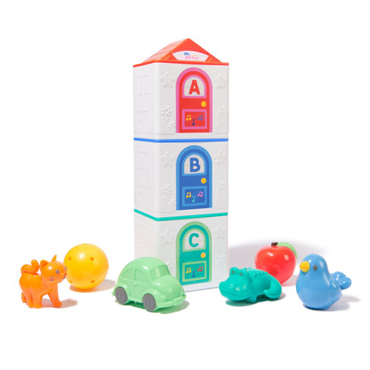 Ms. Rachel Stacking Surprise Houses | Educational Toy