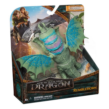DreamWorks Dragons Core Figures Rumblehorn – Collectible Dragon Toys for Kids