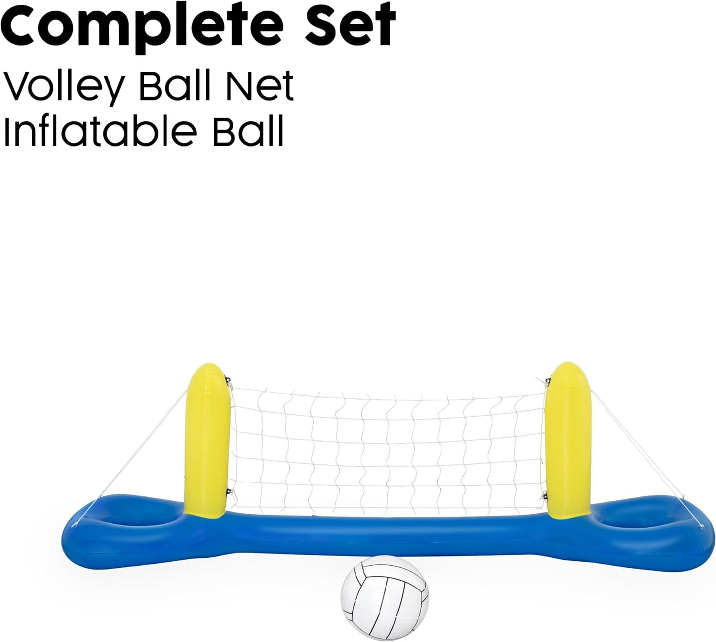 Bestway 52133 Water Volleyball Swimming Set, Inflatable Pool Games