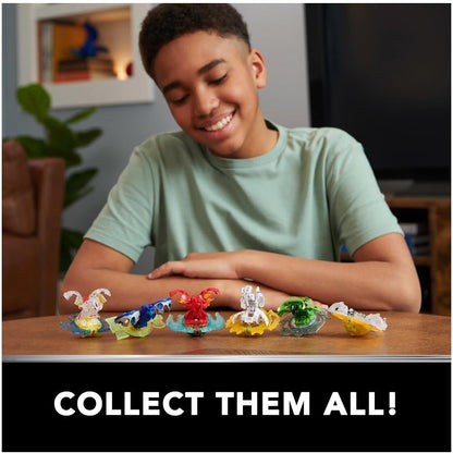 Bakugan Training Set with Titanium Dragonoid, Dragon Clan Themed, Customizable Action Figure, Trading Cards, and Playset, Kids Toys for Boys and Girls 6 and up