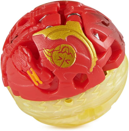 Bakugan Training Set with Titanium Dragonoid, Dragon Clan Themed, Customizable Action Figure, Trading Cards, and Playset, Kids Toys for Boys and Girls 6 and up