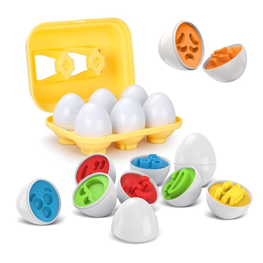 NAP Matching Eggs Game – Juego Montessori de Huevitos Didácticos para Niños