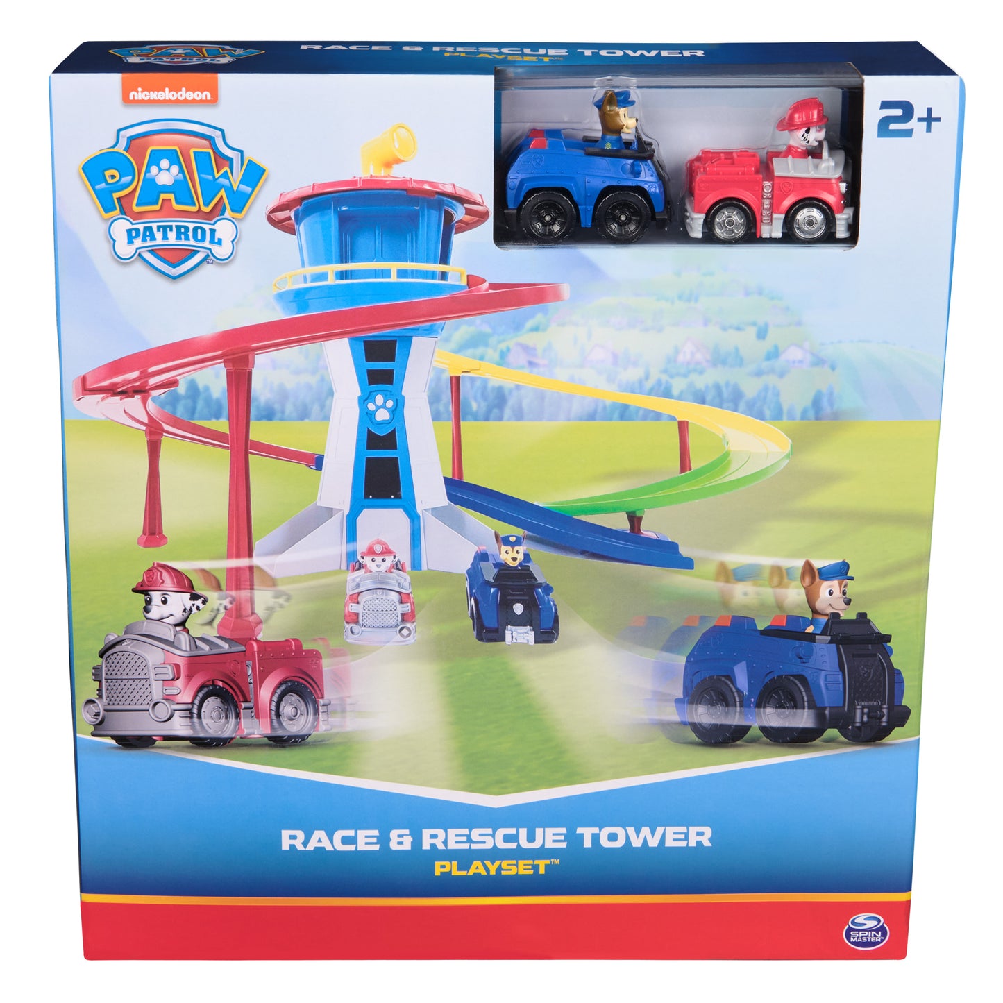 Paw Patrol Race and Rescue Tower Playset