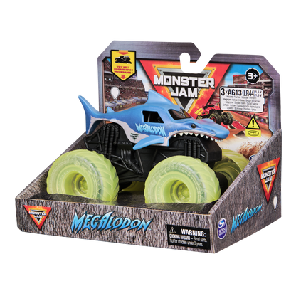 Monster Jam Official 1:43 Megalodon Light Up Wheels Truck