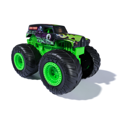 Monster Jam 1:24 Grave Digger Lights & Sounds Truck – Official Monster Jam Toy