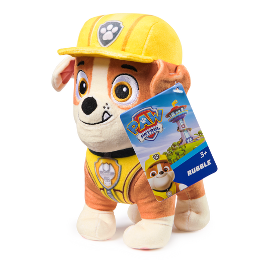 Paw Patrol 6.5" Basic Plush Rubble