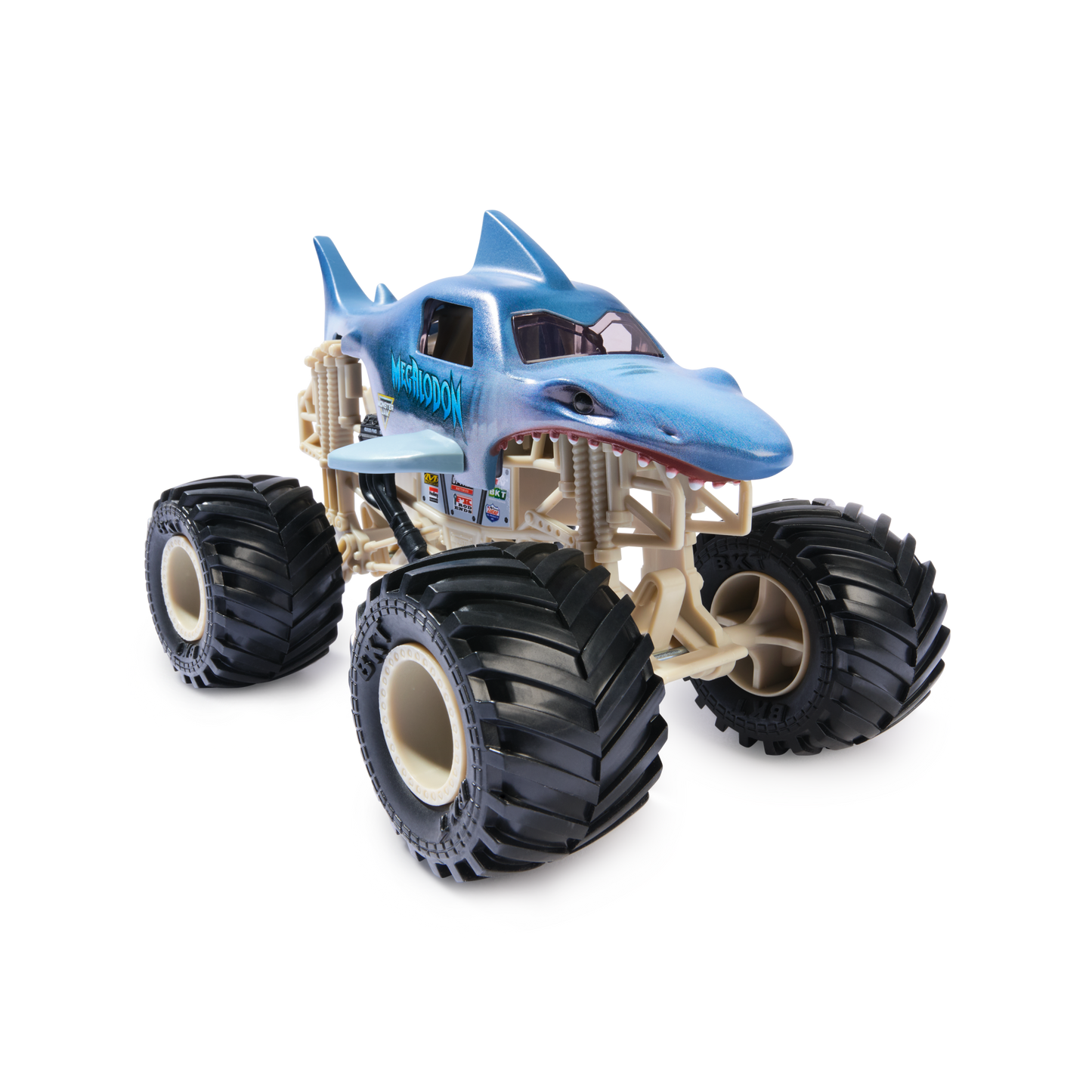 🦈 Monster Jam 1:24 Scale Die-Cast Collector Truck – Megalodon
