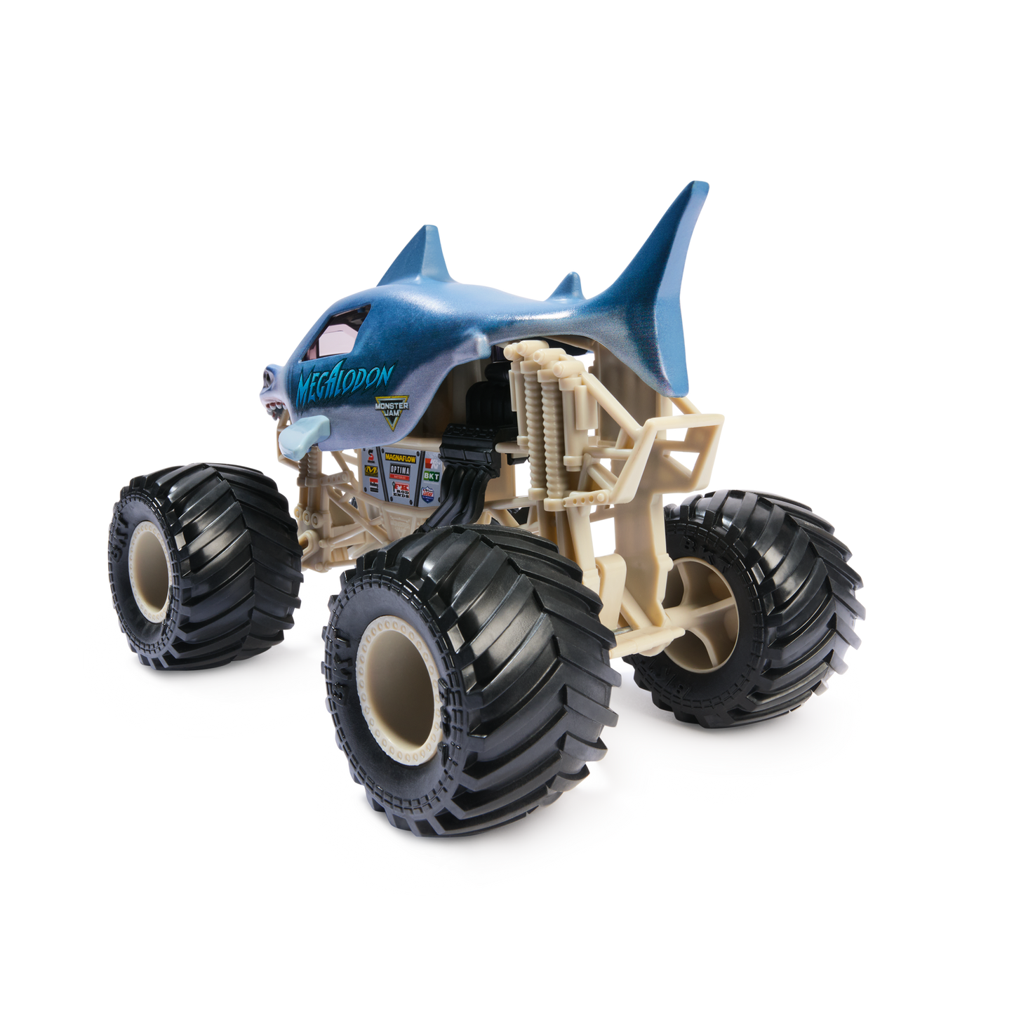 🦈 Monster Jam 1:24 Scale Die-Cast Collector Truck – Megalodon