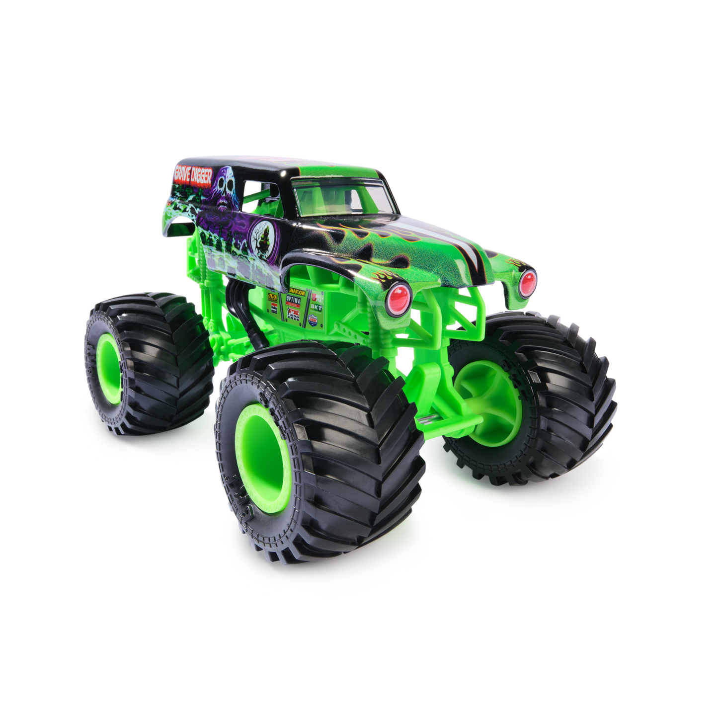 💀 Monster Jam 1:24 Scale Die-Cast Collector Truck – Grave Digger