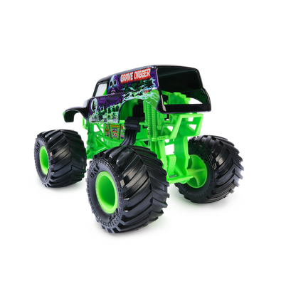 💀 Monster Jam 1:24 Scale Die-Cast Collector Truck – Grave Digger