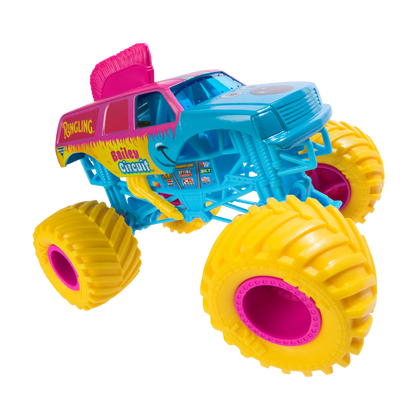 🤡 Monster Jam 1:24 Scale Die‑Cast Collector Truck – “Bailey Circuit”