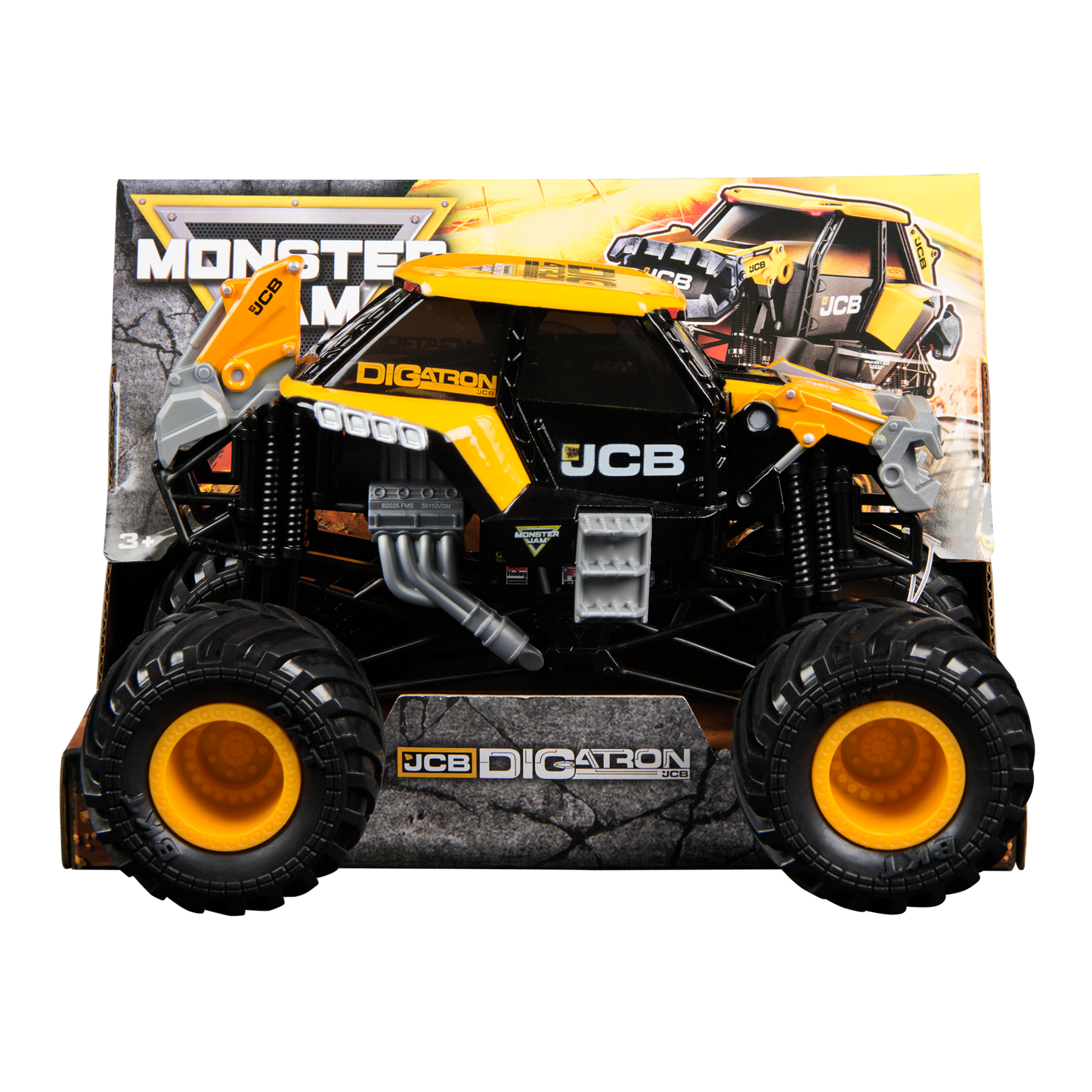 ⚙️ Monster Jam Official JCB DIGatron 1:24 Scale Die‑Cast Truck