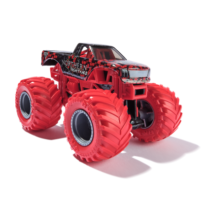 Monster Jam, Official Knightmare vs Norther Nightmare : Series 31 :: Die-Cast Monster Trucks, 1:64 Scale, Kids Toys for Boys Ages 3 and up